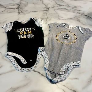 CSU RAMS Onesie Set Size 6-9 Months